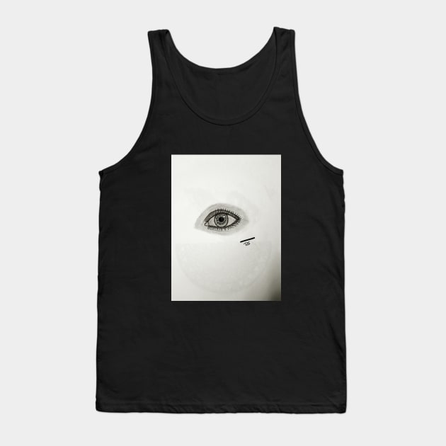 Realistic Eye Tank Top by Insight-05